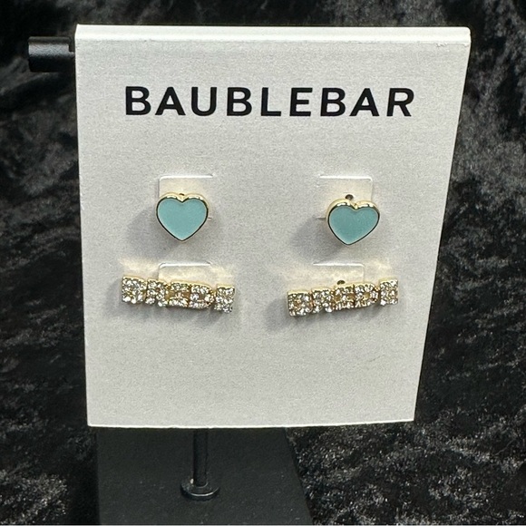 BaubleBar Bride-To-Be Duo Earring Set - Picture 1 of 4